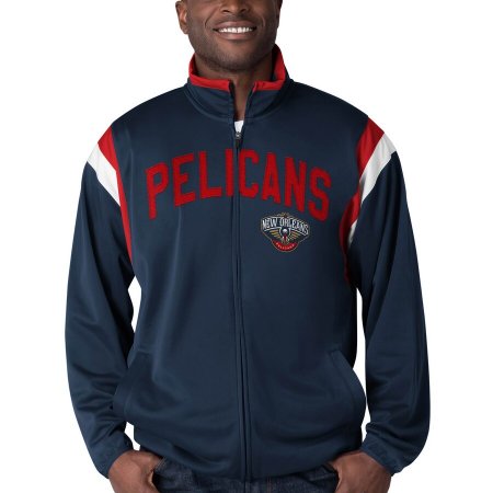 New Orleans Pelicans - Post Up Full-Zip NBA Track Bunda