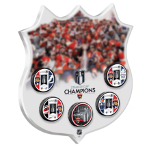 Florida Panthers - 2025 Stanley Cup Champs NHL 5 Puck Shield