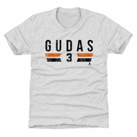 Philadelphia Flyers Kinder - Radko Gudas Striped Font NHL T-Shirt