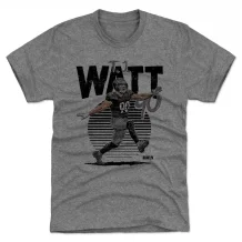 Pittsburgh Steelers - T.J. Watt Rise Gray NFL Koszułka