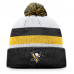 Pittsburgh Penguins - Fundamental Cuffed pom NHL Zimní čepice