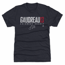 Colombus Blue Jackets - Johnny Gaudreau Elite Navy NHL T-Shirt