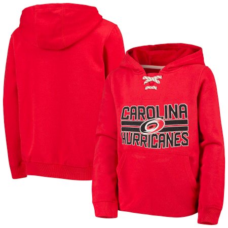 Carolina Hurricanes Ddziecięca - Standard Lace-Up NHL Bluza z kapturem
