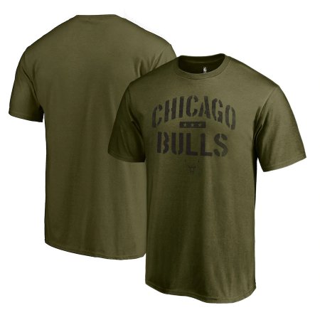 Chicago Bulls - Camo Jungle NBA T-Shirt