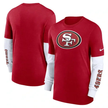 San Francisco 49ers - Slub Fashion NFL Tričko s dlouhým rukávem
