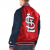 St. Louis Cardinals - Full-Snap Varsity Satin MLB Kurtka
