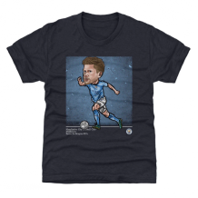 Manchester City Youth - Kevin De Bruyne Cartoon T-Shirt