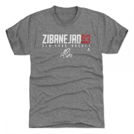 New York Rangers - Mika Zibanejad 93 NHL T-Shirt