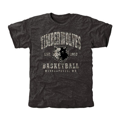 Minnesota Timberwolves - Camo Stack Tri-Blend NBA T-Shirt