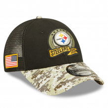 Pittsburgh Steelers - 2022 Salute To Service 9Forty NFL Czapka