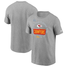 Kansas City Chiefs - Super Bowl LVII Champs Locker Room Gray NFL Tričko
