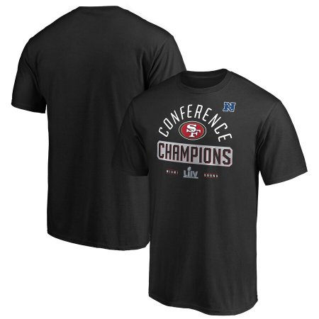 San Francisco 49ers - 2019 NFC Champions First Down NFL T-Shirt