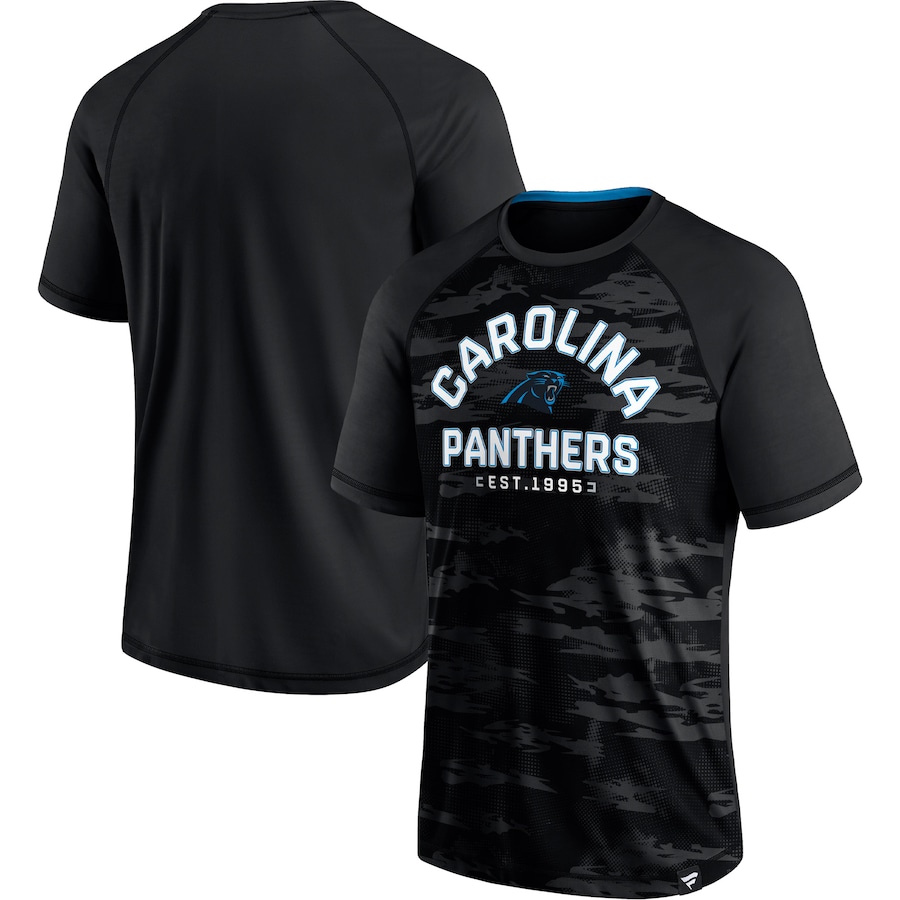 Carolina Panthers - Blackout Hail NFL T-shirt :: FansMania