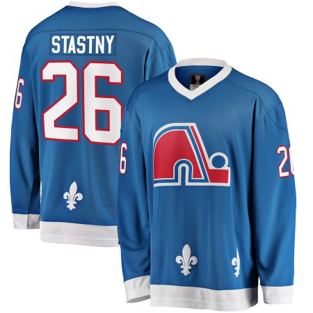 Quebec Nordiques - Peter Stastny Retired Breakaway NHL Dres