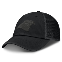 Carolina Panthers - Black on Black Trucker NFL Cap
