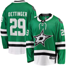 Dallas Stars - Jake Oettinger Breakaway Home NHL Jersey