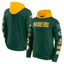 Green Bay Packers - Patched Out NFL Mikina s kapucňou