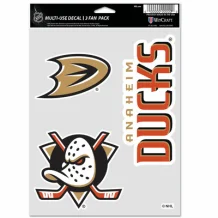 Anaheim Ducks - Team Set 3 NHL Naklejki