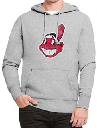 Cleveland Indians - Headline Pullover MLB Mikina s kapucí