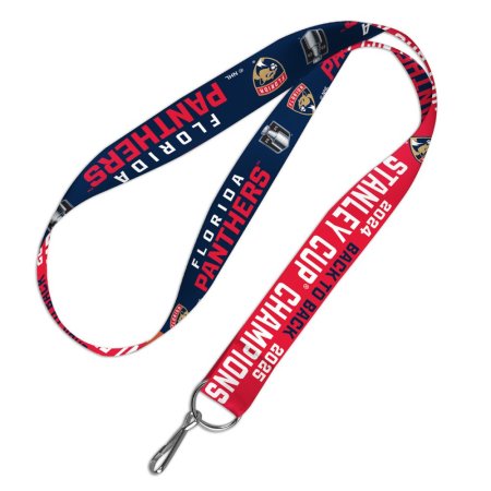 Florida Panthers - 2025 Stanley Cup Champions NHL Smycz na klucze