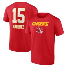 Kansas City Chiefs - Patrick Mahomes Wordmark Red NFL T-Shirt