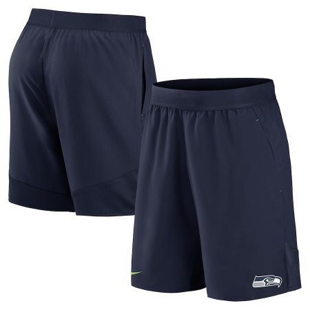 Seattle Seahawks - Stretch Woven Navy NFL Shorts