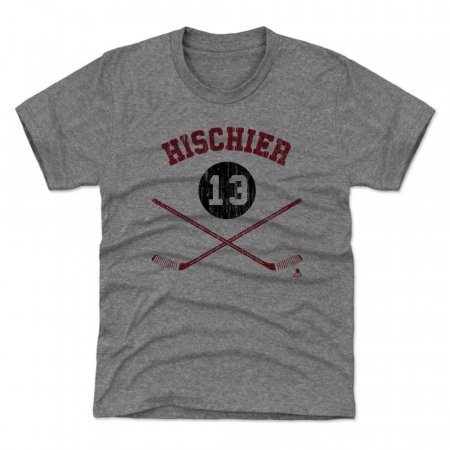 New Jersey Devils Youth - Nico Hischier Sticks NHL T-Shirt