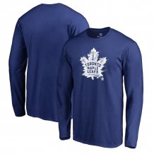 Toronto Maple Leafs - Splatter Logo NHL Koszula z długim rękawem