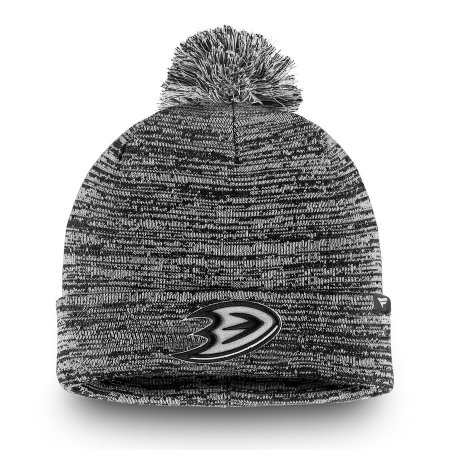 Anaheim Ducks - Black and White NHL Knit Hat