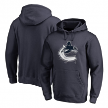 Vancouver Canucks - Splatter Logo NHL Bluza z kapturem