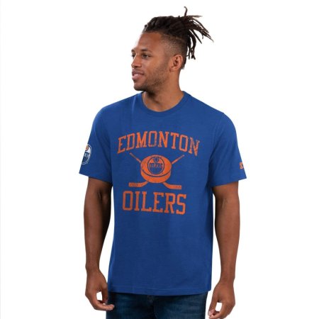 Edmonton Oilers - Slub Jersey NHL T-Shirt