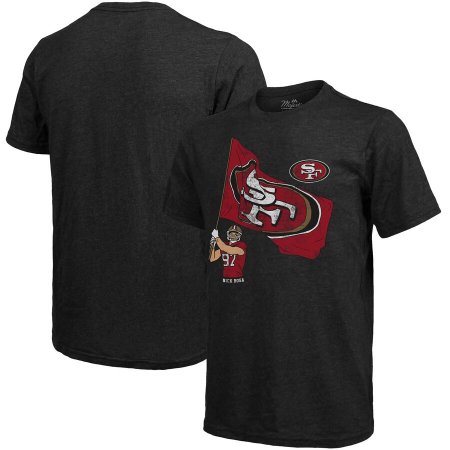 San Francisco 49ers - Threads Tri-Blend NFL Tričko