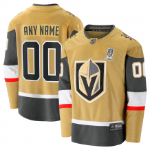 Vegas Golden Knights - 2023 Stanley Cup Champs Breakaway Home NHL Dres/Vlastní jméno a číslo