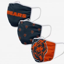 Chicago Bears - Sport Team 3-pack NFL face mask