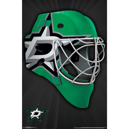 Dallas Stars - Mask NHL Plakát