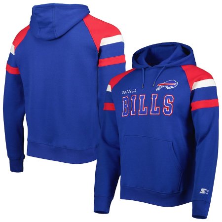 Buffalo Bills - Draft Fleece Raglan NFL Mikina s kapucí