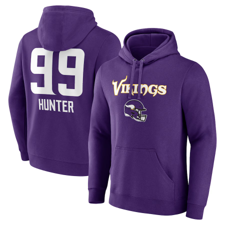 Minnesota Vikings - Danielle Hunter Wordmark NFL Mikina s kapucí
