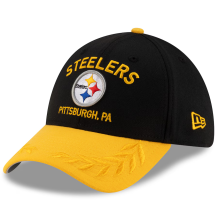 Pittsburgh Steelers - 2025 Draft 39Thirty Black NFL Hat