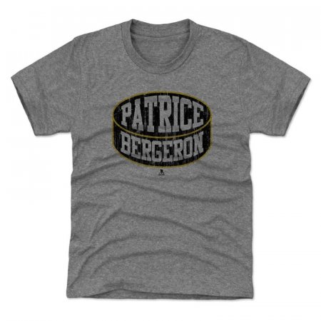 Boston Bruins Dětské - Patrice Bergeron Puck NHL Tričko