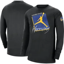 Golden State Warriors - Jordan Brand Courtside Statement NBA Tričko s dlouhým rukávem-