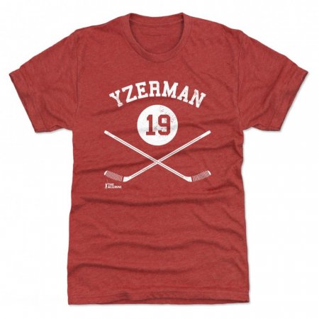 Detroit Red Wings - Steve Yzerman Sticks Red NHL Shirt