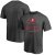 Tampa Bay Buccaneers - Team Lockup Gray NFL T-Shirt
