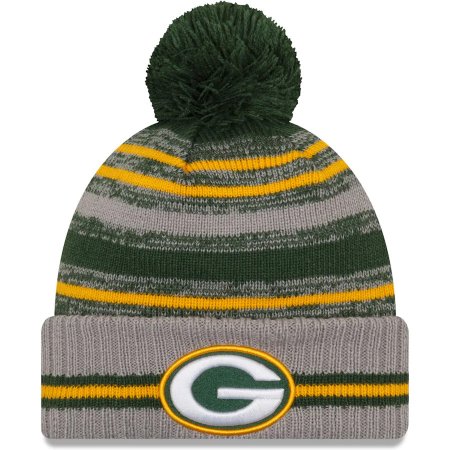 Green Bay Packers - 2021 Sideline Road NFL zimná čiapka