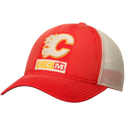 Calgary Flames - CCM Structured Meshback NHL čiapka