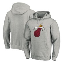 Miami Heat - Primary Team Logo NBA Gray Bluza s kapturem