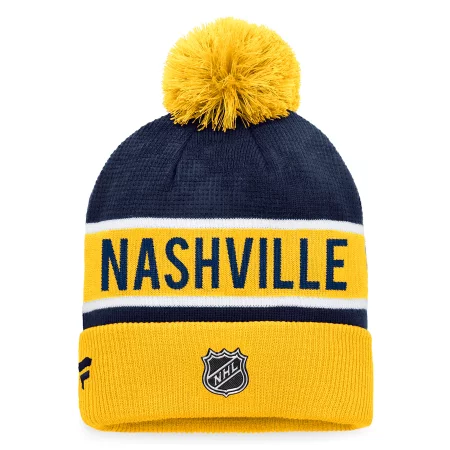 Nashville Predators - Authentic Pro Rink Cuffed NHL Zimná čiapka