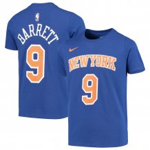 New York Knicks Dětské - R.J. Barrett Performance NBA Tričko