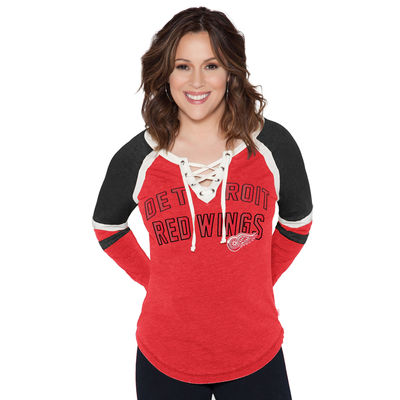 Touch by Alyssa Milano Women's Atlanta Braves Long Sleeve Touch T