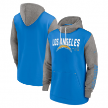 Los Angeles Chargers - Fashion Color Block NFL Mikina s kapucí