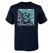 Seattle Kraken Detské - Divide NHL Tričko